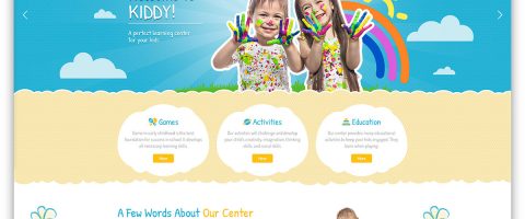 Webová stránka a web Pre deti - Detské atrakcie - Zábavu
