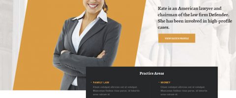 Webové stránky pre Právnicke firmy